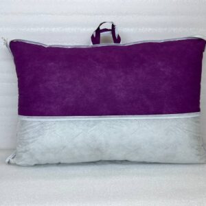 بالش الیاف توپی 800 گرمی کاور دار