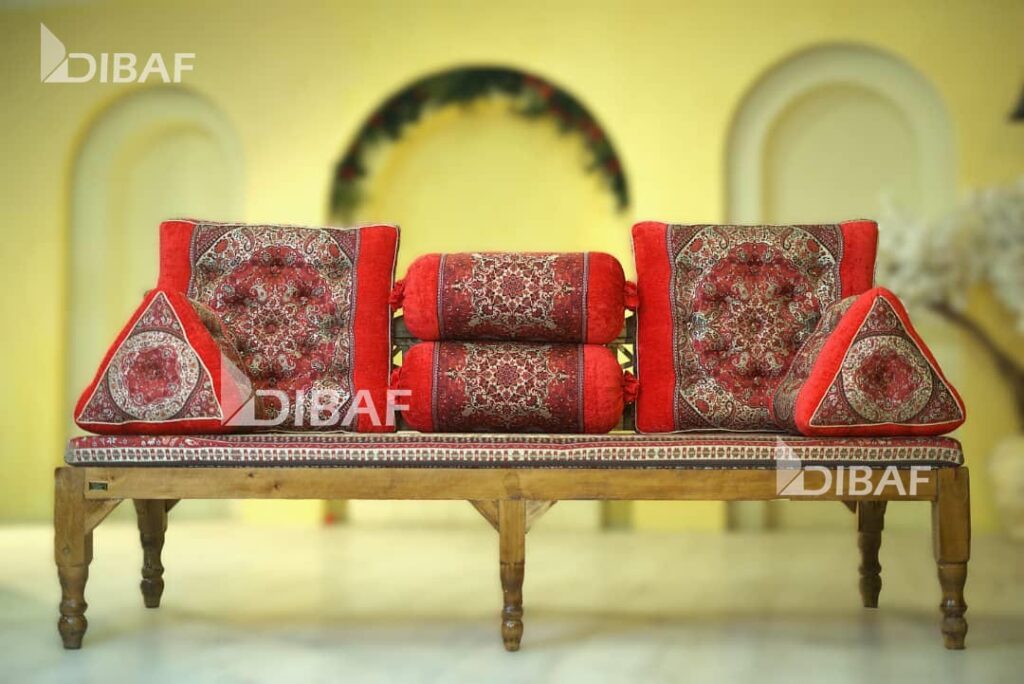 شاه‌نشین هفت‌تکه کنارمخمل طرح شاهسوند